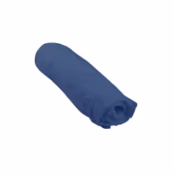 tolinux Drap housse en gaze de coton - Bleu foncé