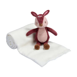 Doudou et plaid Tolinux - Faon