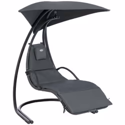Pour vous relaxer au bord de la piscine ou dans un coin ensoleillé du jardin, rien de tel que ce transat suspendu Majorque He ...