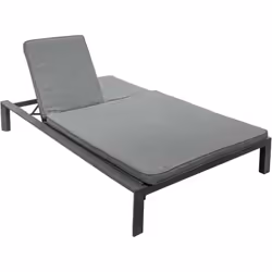 Profitez d'un moment de farniente seul ou en duo avec ce lit de piscine double Evasion Hespéride. Avec sa structure en alumin ...