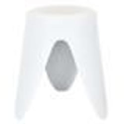 The Home Deco Factory - Tabouret dappoint empilable Emma - Blanc