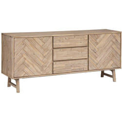 Buffet 3 tiroirs et 2 portes Aeris en bois