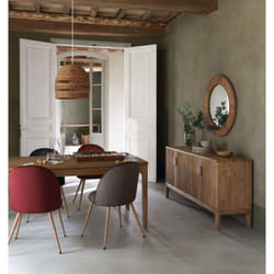 Table À Manger Extensible Sabor En Bois Pour 6 À 10 Personnes