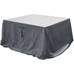 Housse de table rectangulaire L - 265 x 125 x 80 cm - Gris foncé