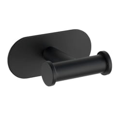 Crochet Duo Orea en acier inox - Noir