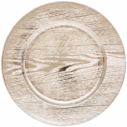 Apportez une touche de glamour et d'élégance à votre table de fête avec nos dessous d'assiettes effet bois couleur or. Créez  ...