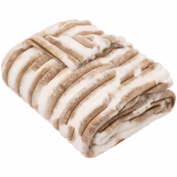 Idéal pour une soirée cocooning, ce plaid deviendra vite votre allié pour des moments de détente et de confort absolus. Il pe ...