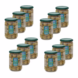 Olive verte entière goût anchois - diamir