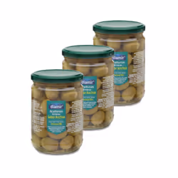 Olive verte entière goût anchois - diamir