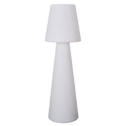 The Home Deco Factory - Lampadaire LED lumières multicolores - Blanc