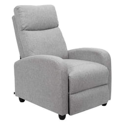 The Home Deco Factory - Fauteuil relax multiposition Odda - Gris