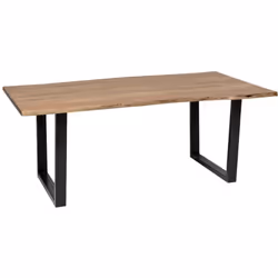 Vous recherchez une pièce forte et contemporaine pour votre intérieur ? La table à manger Skidal d'Atmosphera à tout pour vou ...