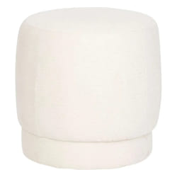 Pouf en bouclette AMEA