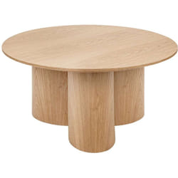 Table basse design en bois ALIONA - Marron