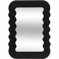 Avec son allure contemporaine, le miroir vagues en bois ravira les amateurs de décoration originale. Ses dimensions moyennes  ...