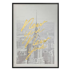 Atmosphera Toile imprimée New York - 50 x 70 cm