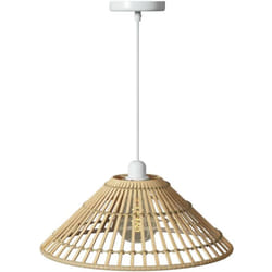 Atmosphera - Suspension cône en bambou naturel
