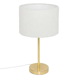 Atmosphera Lampe droite bouclette - Or