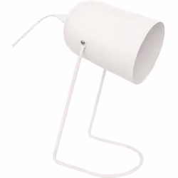Notre nouvelle lampe à poser séduira les amateurs d'intérieur épuré. Cette lampe de bureau en acier diffusera une lumière agr ...