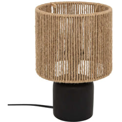 Lampe cylindre en céramique