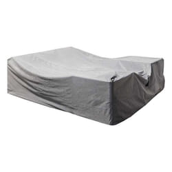 Hespéride - Housse de protection pour salon de jardin S HAMBO - 175 x 175 x 90 cm - Gris