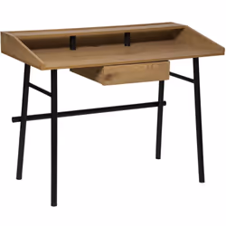 Vous cherchez un joli bureau en bois, à la fois design et authentique ? Le bureau Josan d'Atmosphera est idéal pour les adole ...