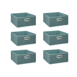 Lot de 6 boîtes de rangement en tissu MIX 'N MODUL