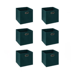 Lot de 6 boîtes de rangement en tissu MIX 'N MODUL