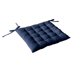 Galette de chaise PANAMA - Bleu marine