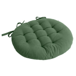 Galette de chaise ronde PANAMA - Argile