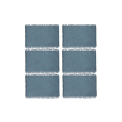 Toilinux - Lot de 6 Sets de table Maha en coton