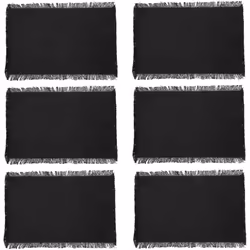 Donnez du caractère à votre table tout en la protégeant des salissures grâce à ce lot de 6 sets de table en coton. Souvent ou ...