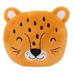 Atmosphera - Coussin enfant en forme de léopard - 30 x 30 cm