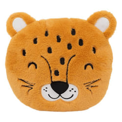 Atmosphera - Coussin enfant en forme de léopard - 30 x 30 cm