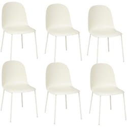 Lot de 6 chaises asan