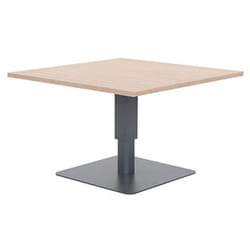 Hesperide - Table de jardin relevable carrée en aluminium salimia