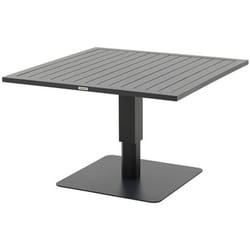 Hesperide - Table de jardin relevable carrée en aluminium salimia