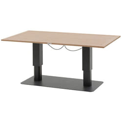 Hesperide - Table de jardin relevable rectangulaire en aluminium salimia