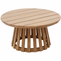 Fonctionnelle pour les beaux jours, la table d'appoint de jardin ronde OSUNA complètera votre aménagement extérieur. Avec ses ...