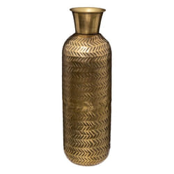Atmosphera - Vase en métal martelé NIGHT - H. 45 cm - Or
