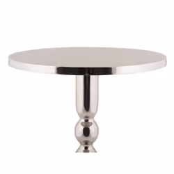 Table D'Appoint En Aluminium Chromé Orion - Vue supplémentaire 2
