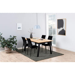 Lot De 4 Chaises De Salle À Manger Tissu Dublin Midena