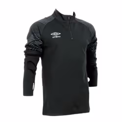 Umbro T-shirt De Sport Manches Longues 1/2 Zip Homme Polyester