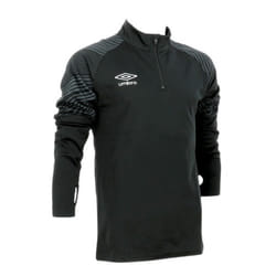 Umbro T-shirt De Sport Manches Longues 1/2 Zip Homme Polyester