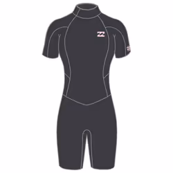 Billabong WomenCombinaison de Surf Back Zip 2-2mm Synergy 4