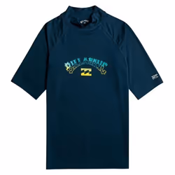 Lycra Manches Courtes Arch M - BILLABONG - Homme - Navy - Bleu