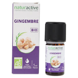 Naturactive Huile Essentielle Gingembre Bio 5 ml