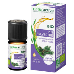 Naturactive Huile Essentielle Pin Sylvestre (Pinus sylvestris L.) Bio 5 ml