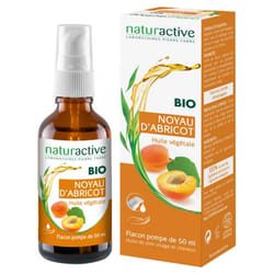 Naturactive Huile Végétale Noyau d'Abricot Bio 50 ml