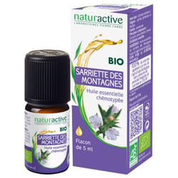 Naturactive Huile Essentielle Sarriette des Montagnes (Satureja montana L.) Bio 5 ml